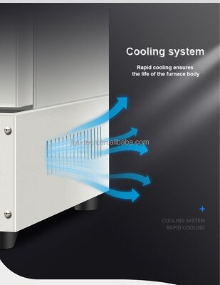 Liyi 1200 градусов точности лаборатории отопительное оборудование нагревает до 1000C высокотемпературная керамическая муфлевая печь, 1000 градусов печь